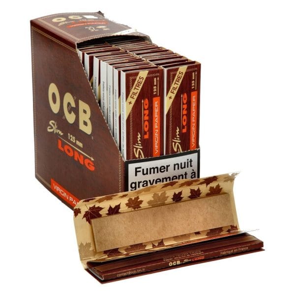 OCB Virgin Slim Long + Tips