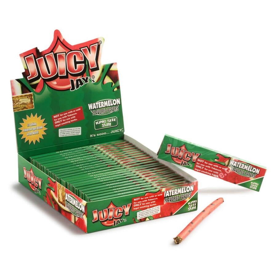 Juicy King Size Slim Cotton Watermelon
