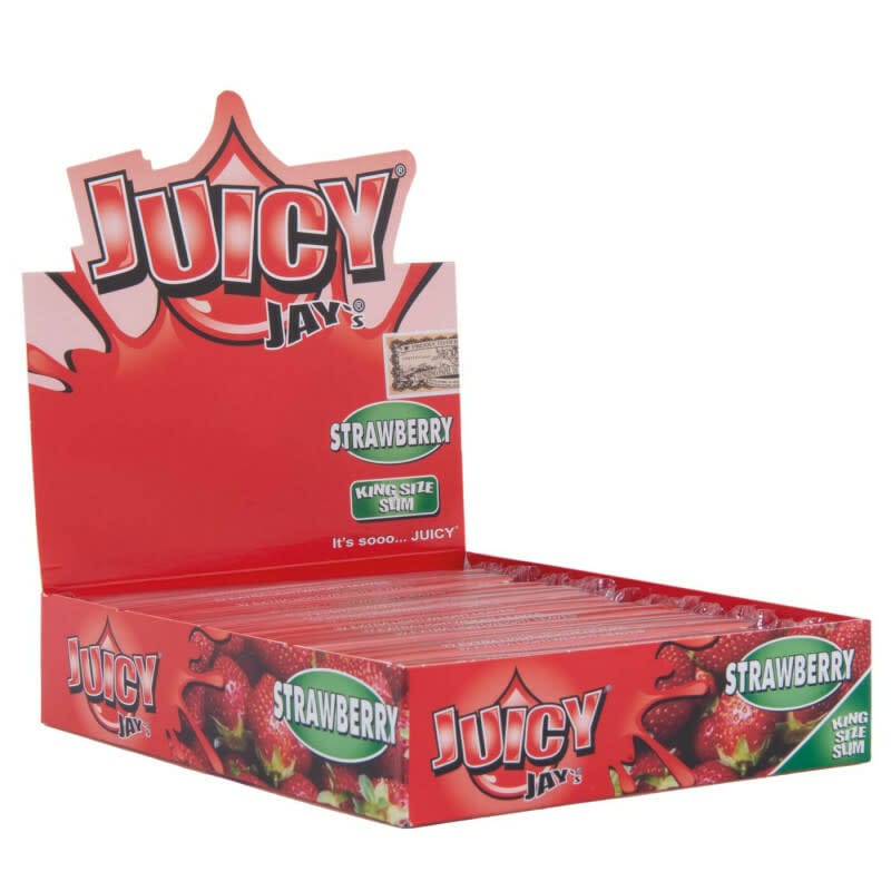 Juicy King Size Slim Strawberry