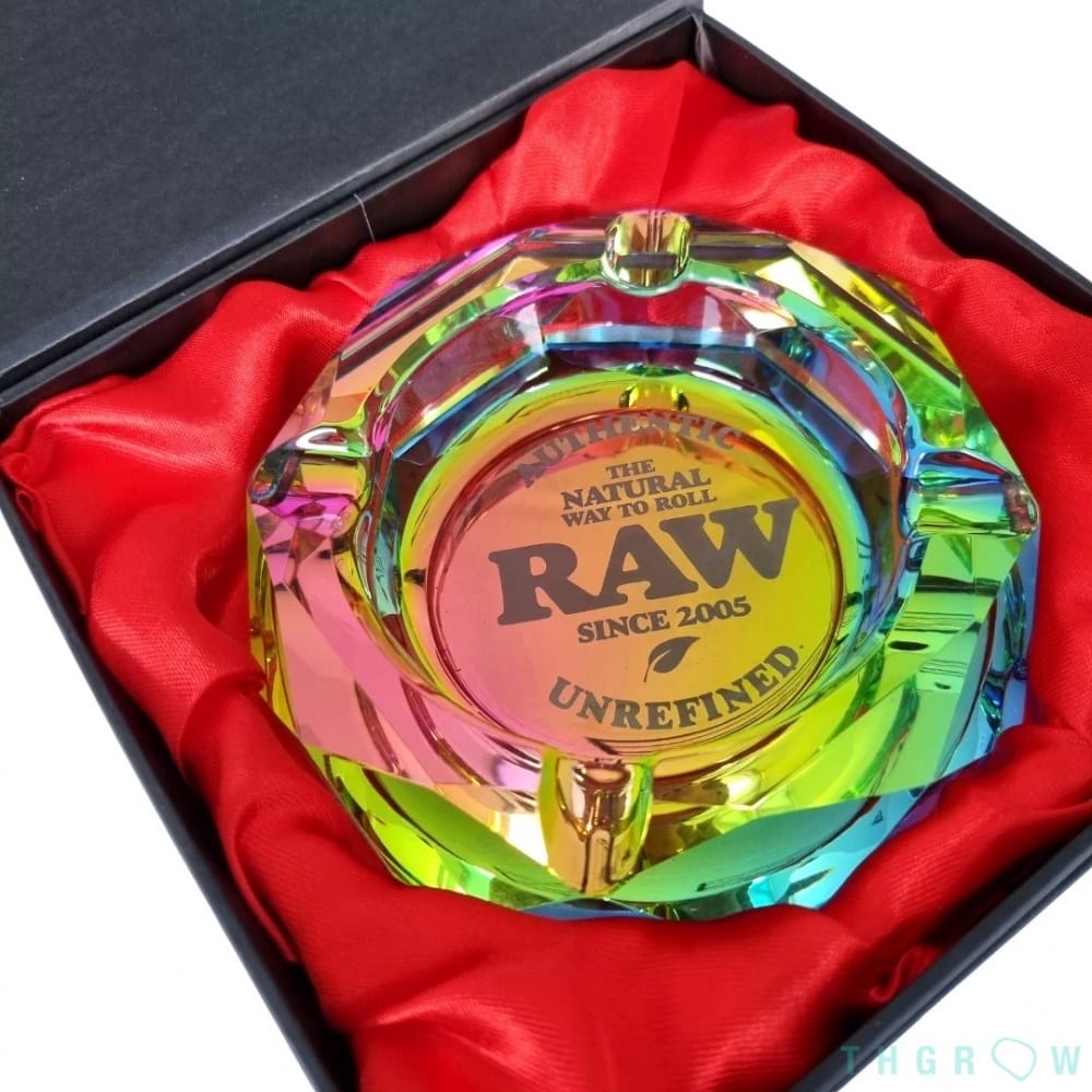 Raw Cenicero Rainbow de Cristal