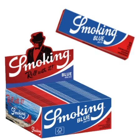 Smoking BLUE Papel de Liar (King Size)