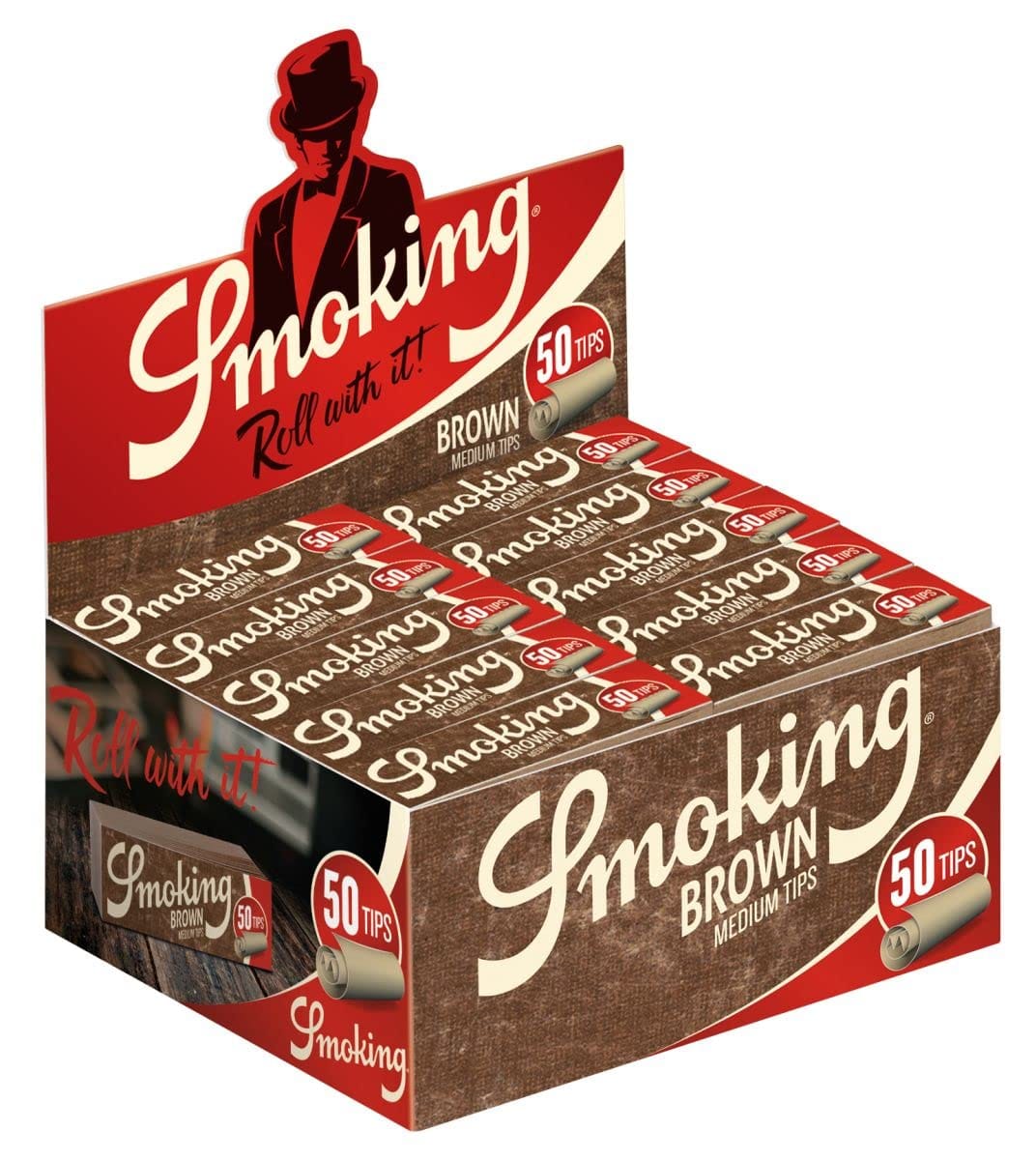 Smoking BROWN Medium Tips