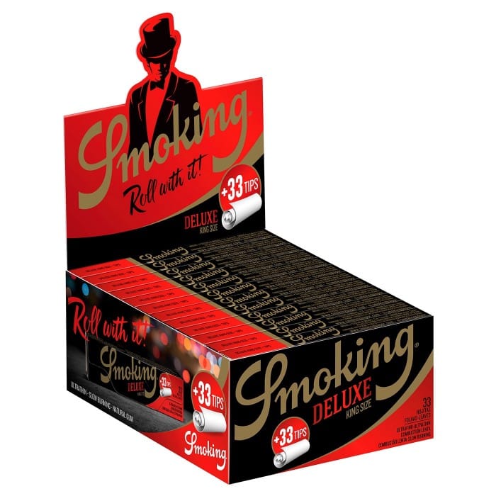Smoking DELUX Papel de Liar + Tips (King Size)