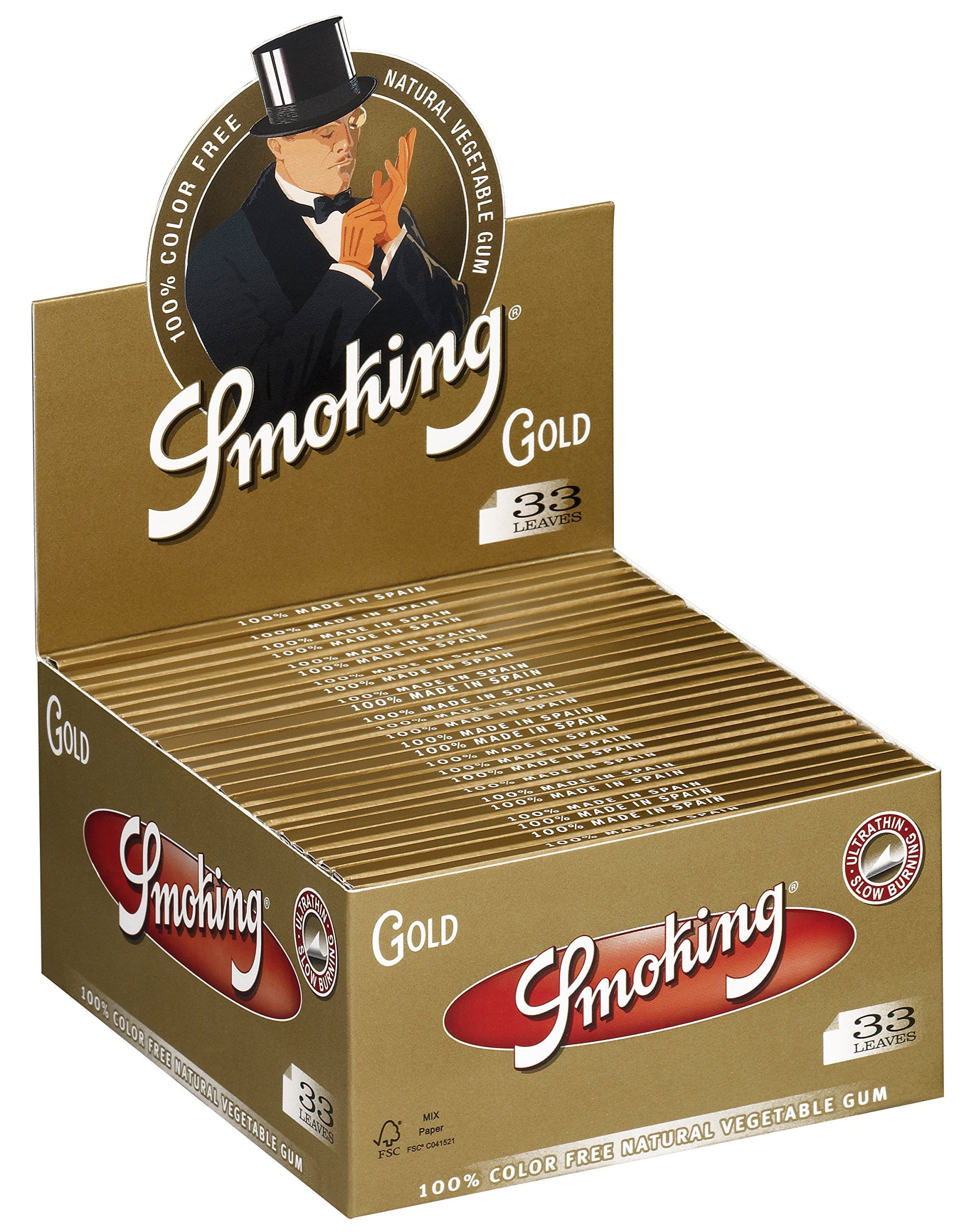 Smoking GOLD Papel de Liar (King Size)