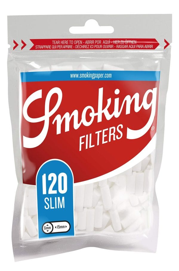 Smoking Classic Slim Filters (120)
