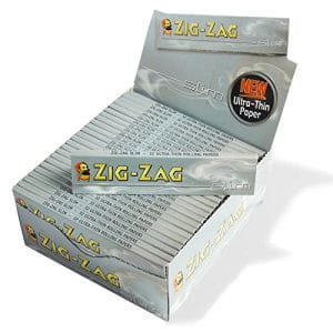 Zig-Zag King Size Slim Silver Papel de Liar