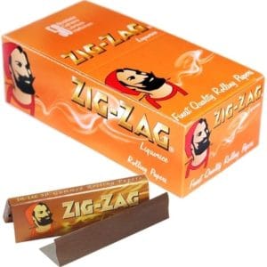 Zig-Zag Regular Liquorice Papel de Liar