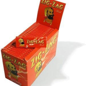 Zig-Zag Regular Red Papel de Liar (100u)