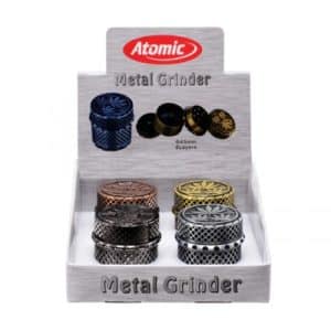 Atomic Grinders Metálico Plateado/Dorado