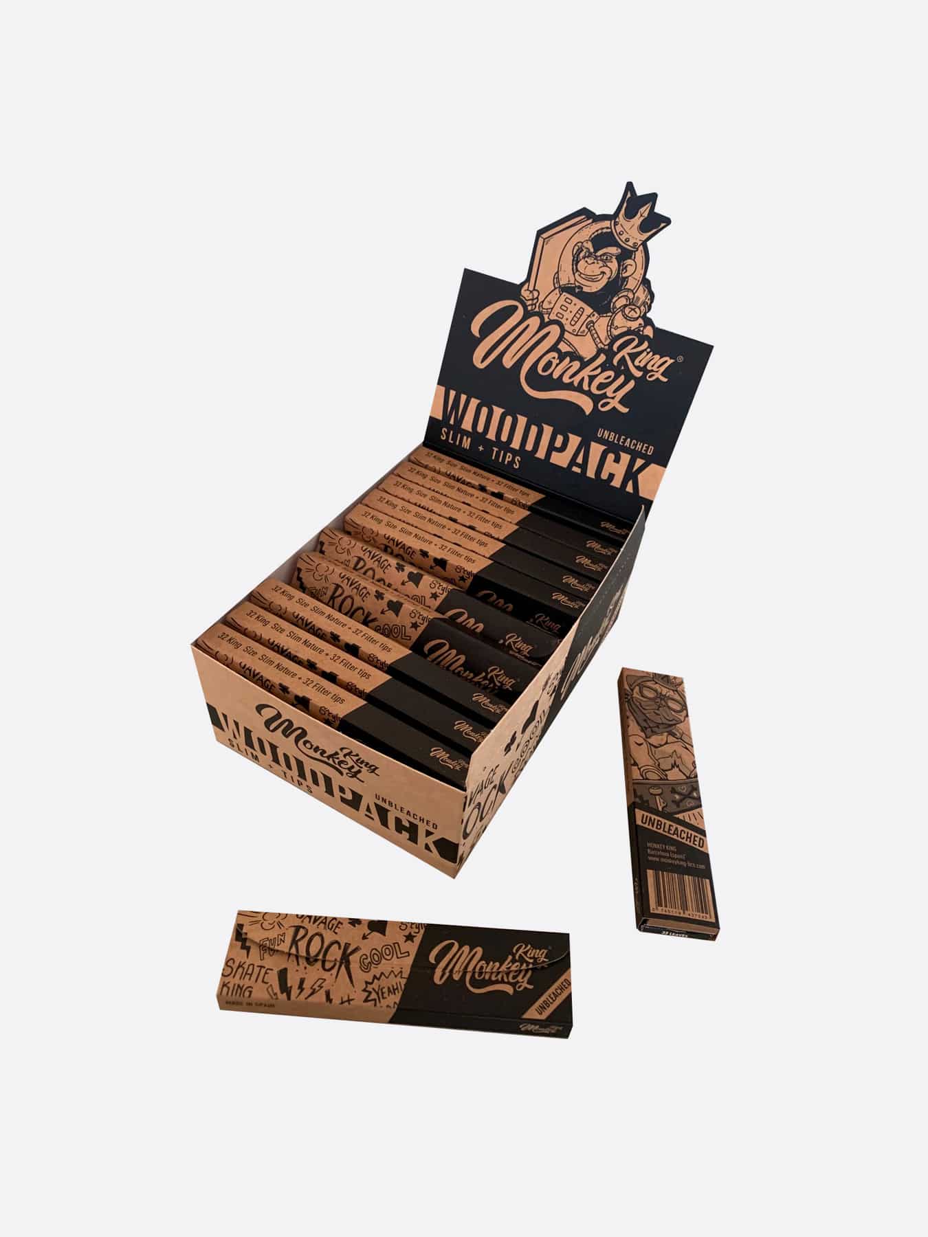Monkey King Papel de Liar + Tips Wood Pack (MMCPCSP)