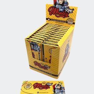 Monkey King Papel de liar Bloc 200 King Size Slim (MMKS200)