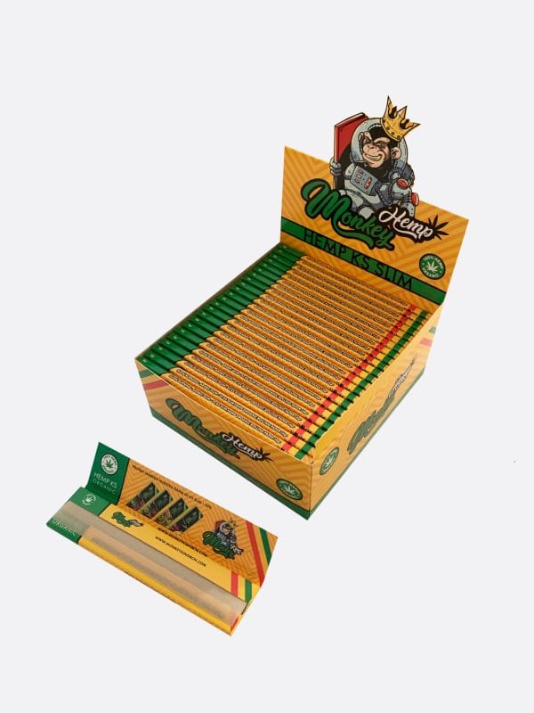 Monkey King Papel de liar de Cañamo King Size (MHKS)